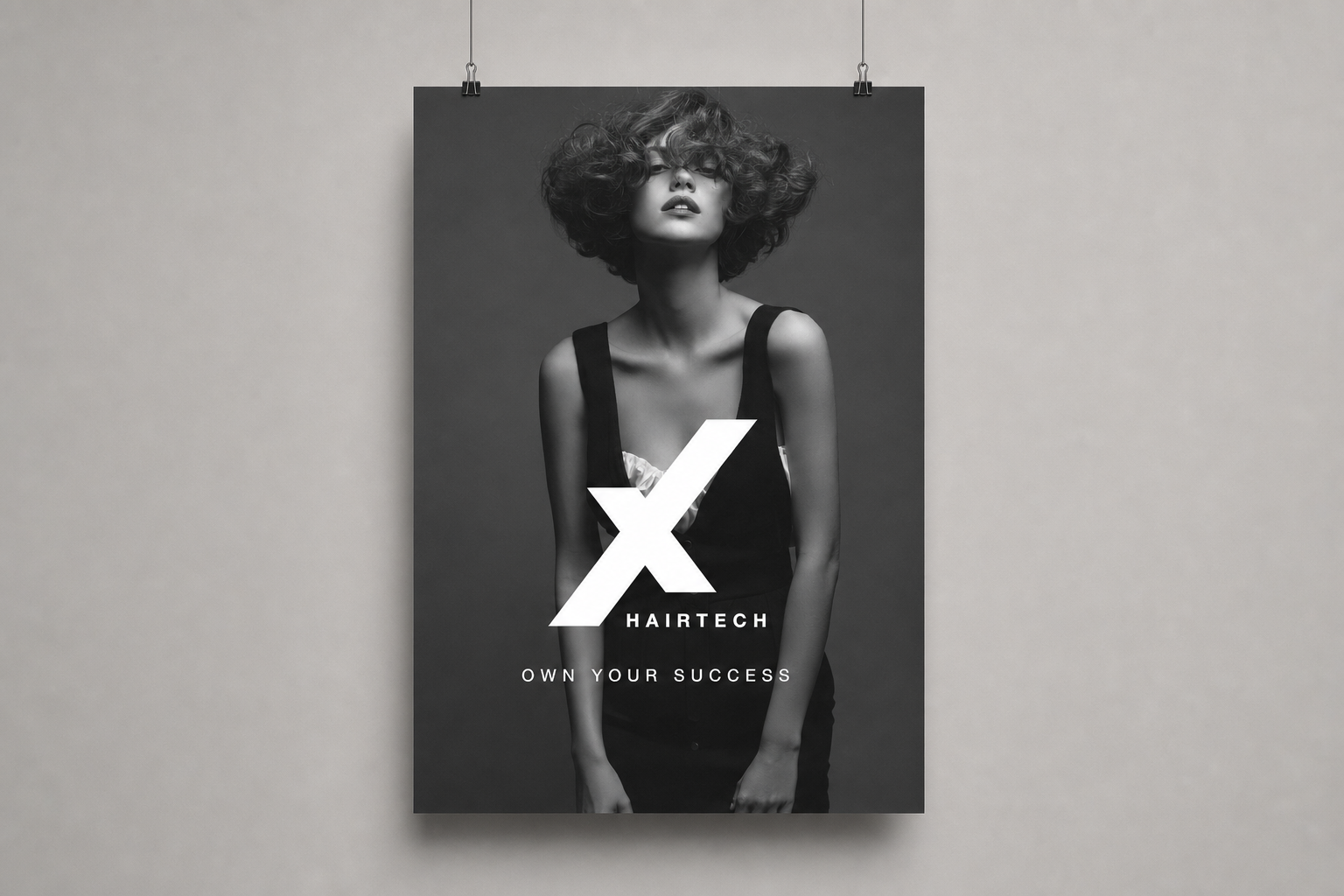 Póster editorial NEXHA HAIRTECH